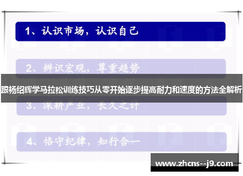 跟杨绍辉学马拉松训练技巧从零开始逐步提高耐力和速度的方法全解析 跟杨绍辉学马拉松训练技巧从零开始逐步提高耐力和速度的方法全解析